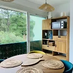 아파트 Cap Soleil Le Tarpan Clim Parking Prive Lit Confortable 라그랑모트