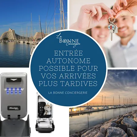 Cap Soleil Le Tarpan Clim Parking Prive Lit Confortable * ラ・グランド・モット