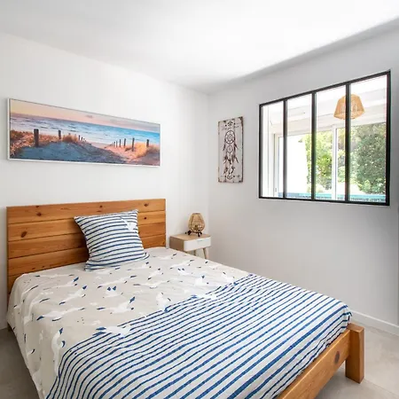 아파트 Cap Soleil Le Tarpan Clim Parking Prive Lit Confortable 라그랑모트