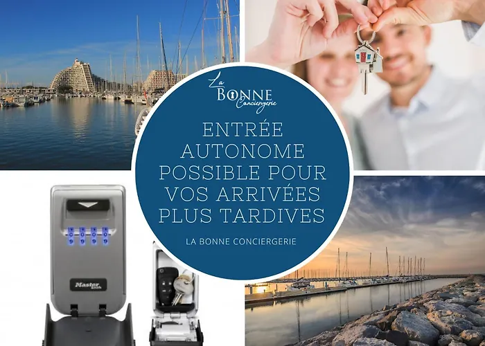 Cap Soleil Le Tarpan Clim Parking Prive Lit Confortable * La Grande Motte