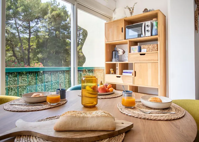 Appartement Cap Soleil Le Tarpan Clim Parking Prive Lit Confortable